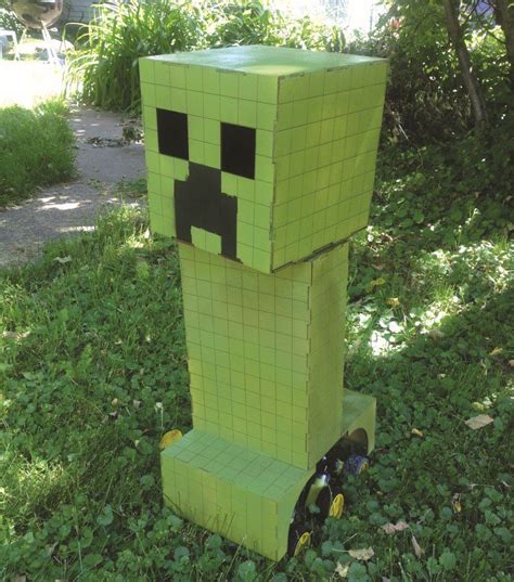 How To Build A Minecraft Creeper