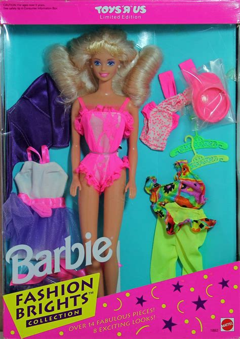 barbie fashion brights doll in its box