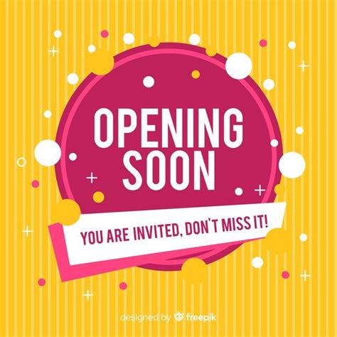 Create your own grand opening, launch party & ribbon cutting invitations to download, print or send online for free. Download Grand Opening Soon, Announcement Design for free ...