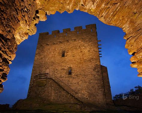Dolwyddelan Castle In Wales 2016 Bing Desktop Wallpaper Preview