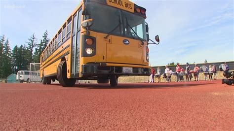 Washingtons 1st Electric School Bus Unveiled In Tacoma