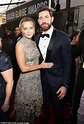 Golden Awards: Emily Blunt cosies up to husband John Krasinski on the ...