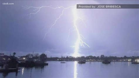 Extreme Rare Lightning Related To Climate Change Says San Diego