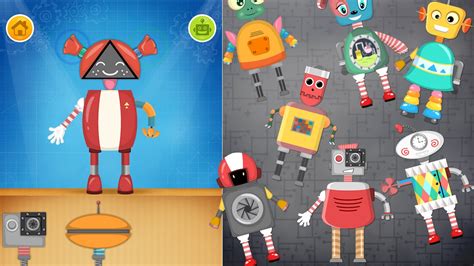 Robot Game For Preschool Kids Youtube