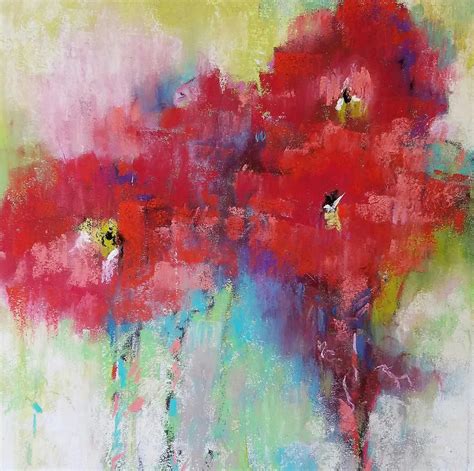 Ruby Reds By Cynthia Haase Original Fine Art Art Flower Art