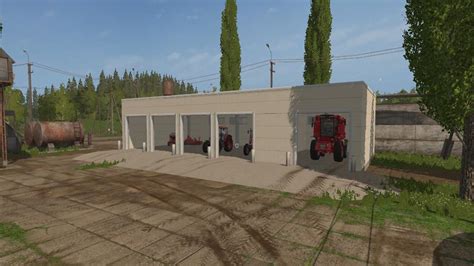 Concrete Garage V1000 Fs17 Farming Simulator 17 Mod