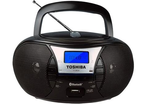 Toshiba Ty Cwu20 Portable Cdusb Radio With Bluetooth 110 220 Volts