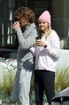 kelly rohrbach shows off her huge ring while out for a stroll with ...