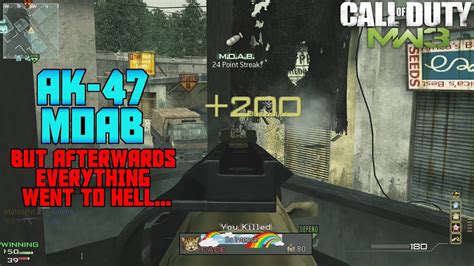 AK 47 Moab Facing Fellow MW3 Tryhards Modern Warfare 3 PC 2020