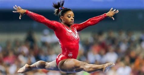 Simone Biles Stuns In Revealing Shirt After Shading USA Gymnastics Over