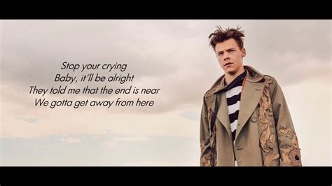 Harry Styles Sign Of The Times Lyrics Youtube