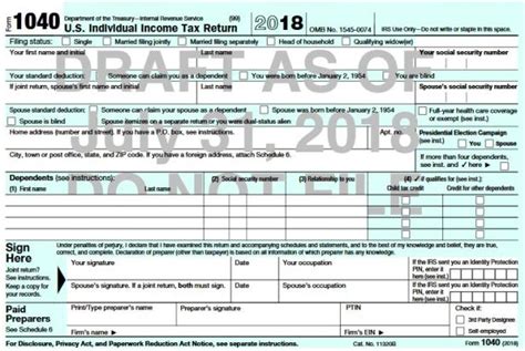 A New Irs Form 1040 May Be On The Way Heres What You Need To Know