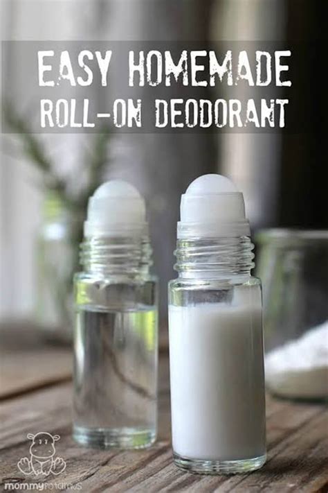 Homemade Natural Roll On Deodorant