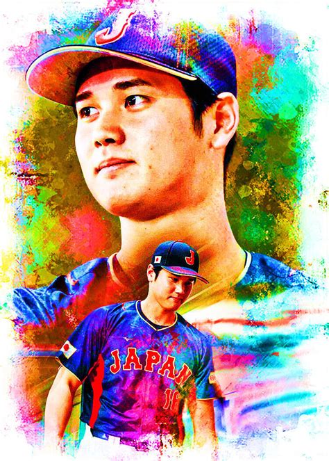 Shohei Ohtani Los Angeles Angels 11 Fine Art Print Card Byq Japan