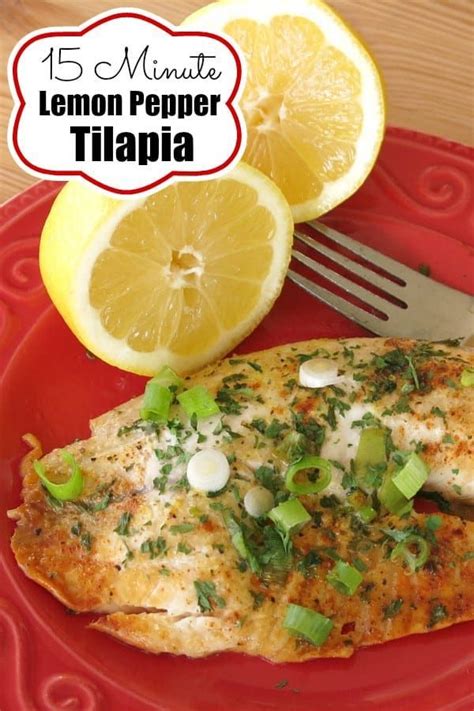 Tilapia doesn't always get the praise it deserves, but it has plenty going for it. Lemon Pepper Tilapia | Recipe | Stuffed peppers, Lemon pepper tilapia, Food recipes