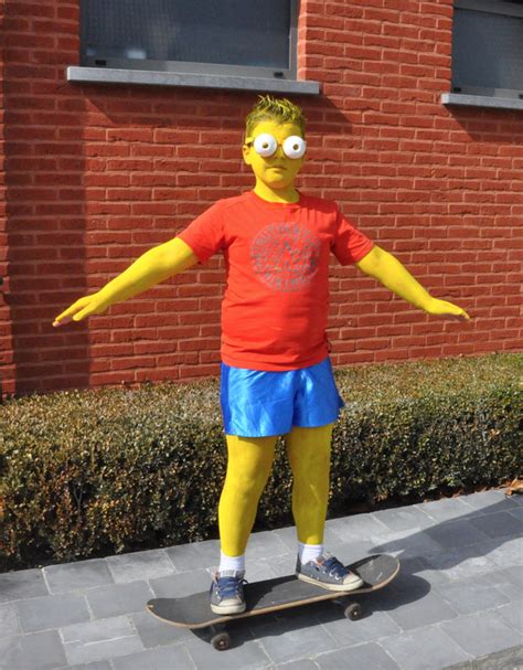 Bart Simpson Verkleden Costume Simpsons Costumes Bart Simpson Costume Simpsons Halloween