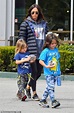 Megan Fox spends quality time with her children and husband Brian ...