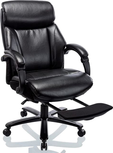 Big And Tall Reclining Office Chair With Footrest Kuwait Ubuy