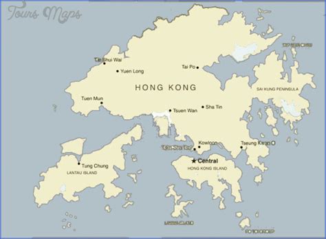 Hong Kong Map