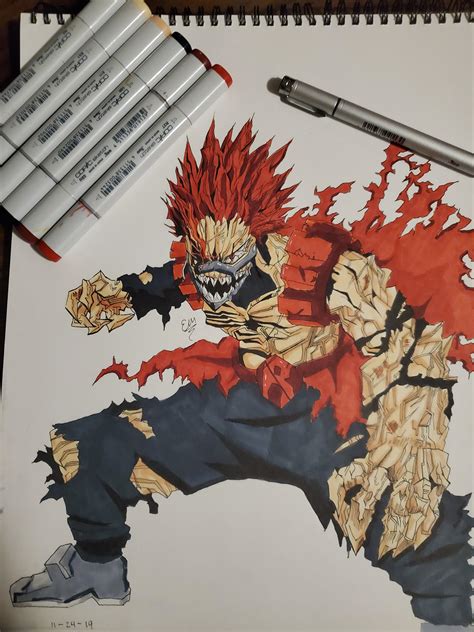 I Drew Red Riot Unbreakable I Spent A Little Over 10 Hours This