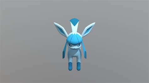 pokemon mystery dungeon rescue team dx glaceon 3d model by cubone0711 [9e4fc80] sketchfab