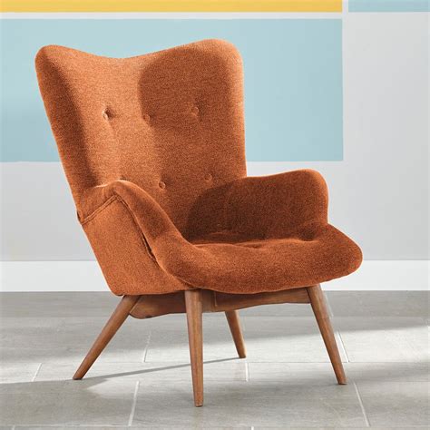 Orange Accent Chairs Uk Shop Anna Fiesta Orange Accent Chair As Is