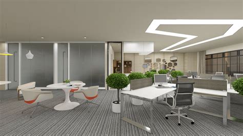 Innovative Corporate Office Interior Design Sales Off