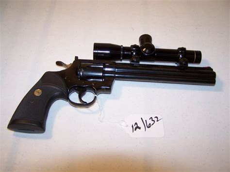Colt Python Hunter Revolver Wleupold Scope 357 Magnum For Sale At