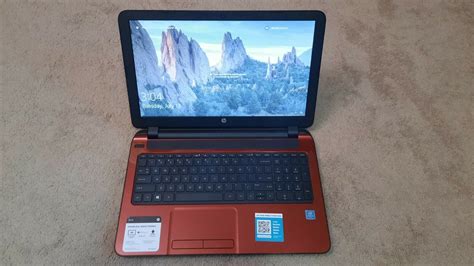 Hp Flyer Red 15 F272wm Laptop 156 Intel Pentium N3450 216 Ghz 5