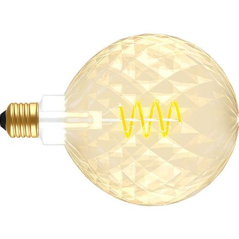 LEDslight Globe Ledlamp 125mm E27 Goud Wattnou