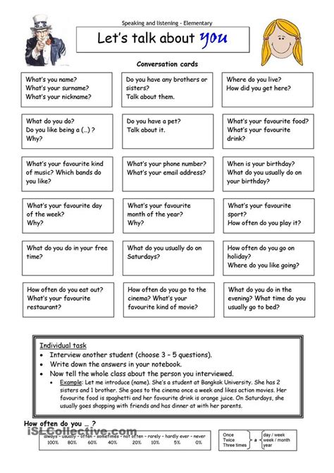 12 Free Download English Conversation Worksheets For Adults Pdf Doc
