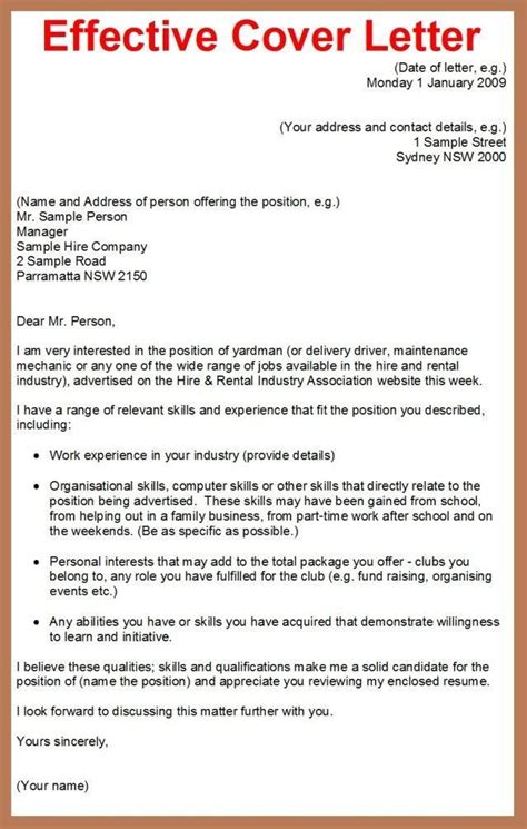 You can use a cover letter as your formal introduction. Resume Examples by Industry and Job Title (With images ...