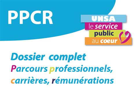 Dossier PPCR – Parcours professionnels, carrières et ...
