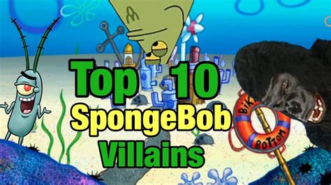 Spongebob Villains List