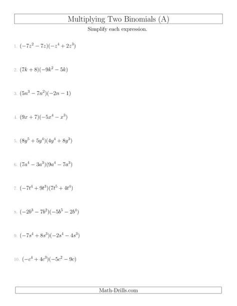 Binomial Probability Between Two Numbers Worksheet