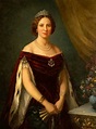 a painting of a woman wearing a tiara