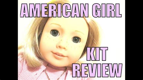 My Very First American Girl Doll Opening And Review Of Kit Kittredge