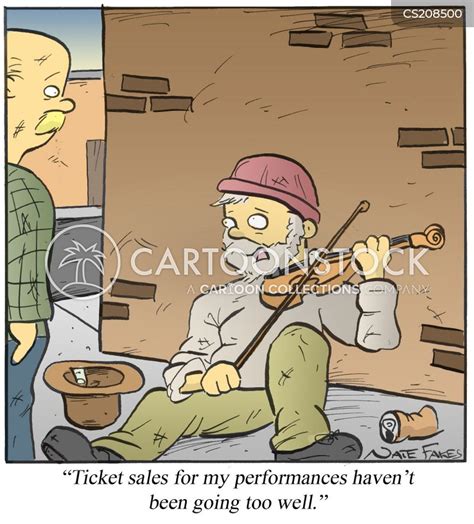 Violin Player Cartoons And Comics Funny Pictures From Cartoonstock