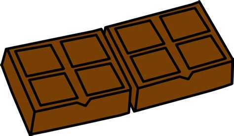 Chocolate Bar Milk Chocolate Chocolate Bar Black And White Clipart