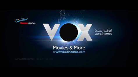 Vox Cinemas Logo Animation Youtube