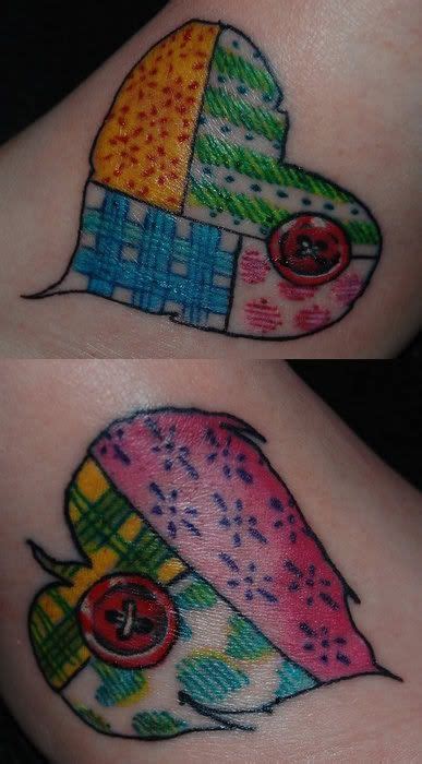 9 Patchworkquilting Tattoo Ideas Sewing Tattoos Tattoos I Tattoo