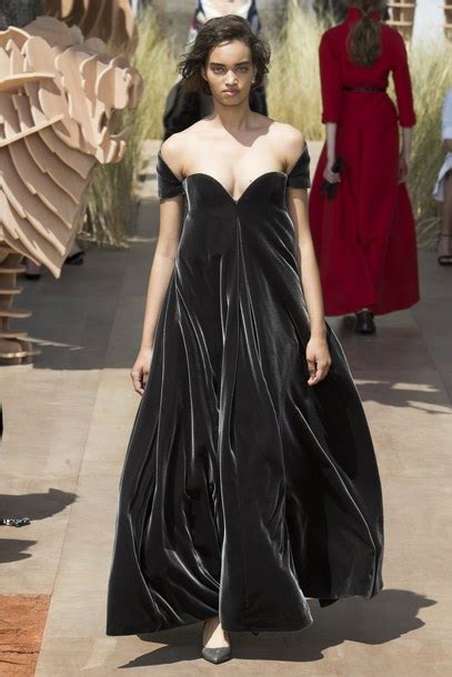 Dress Bustier Bustier Dress Velvet Velvet Dress Dior Fashion Week