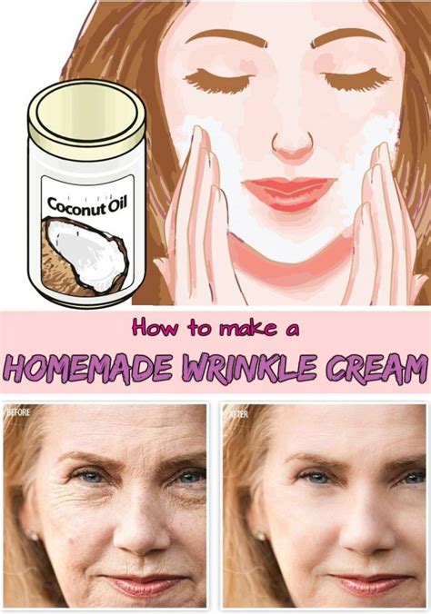 Make A Homemade Wrinkle Cream Tips For Healthy Lifes Homemade