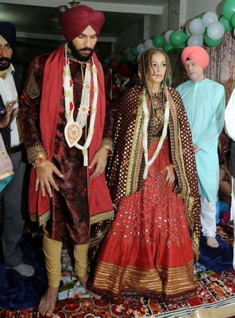 Pictures From Yuvraj Singh And Hazel Keech S Wedding