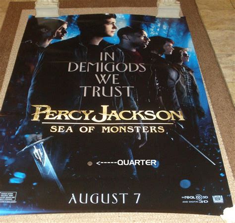 Percy Jackson Sea Of Monsters Huge 4 X 6 Ft Poster Cast