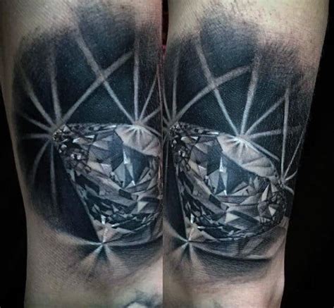 70 Diamond Tattoo Designs For Men Precious Stone Ink