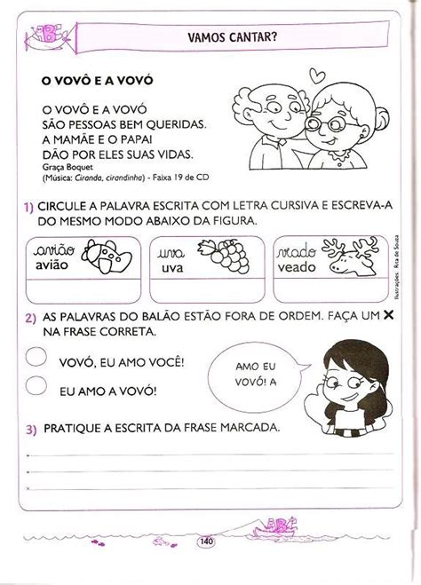 Apostila De Educação Infantil Letramento Língua Portuguesa De 5 E 6