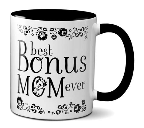 Best Bonus Mom Ever Coffee Mug Step Mother Gifts Stepmom Etsy