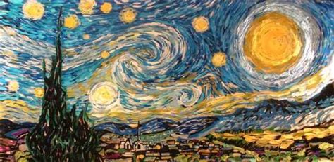 Van Goghs Color Changing Starry Night Moving Color