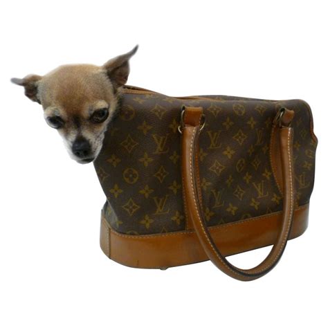 Louis Vuitton Monogram Canvas Dog Carrier At 1stdibs